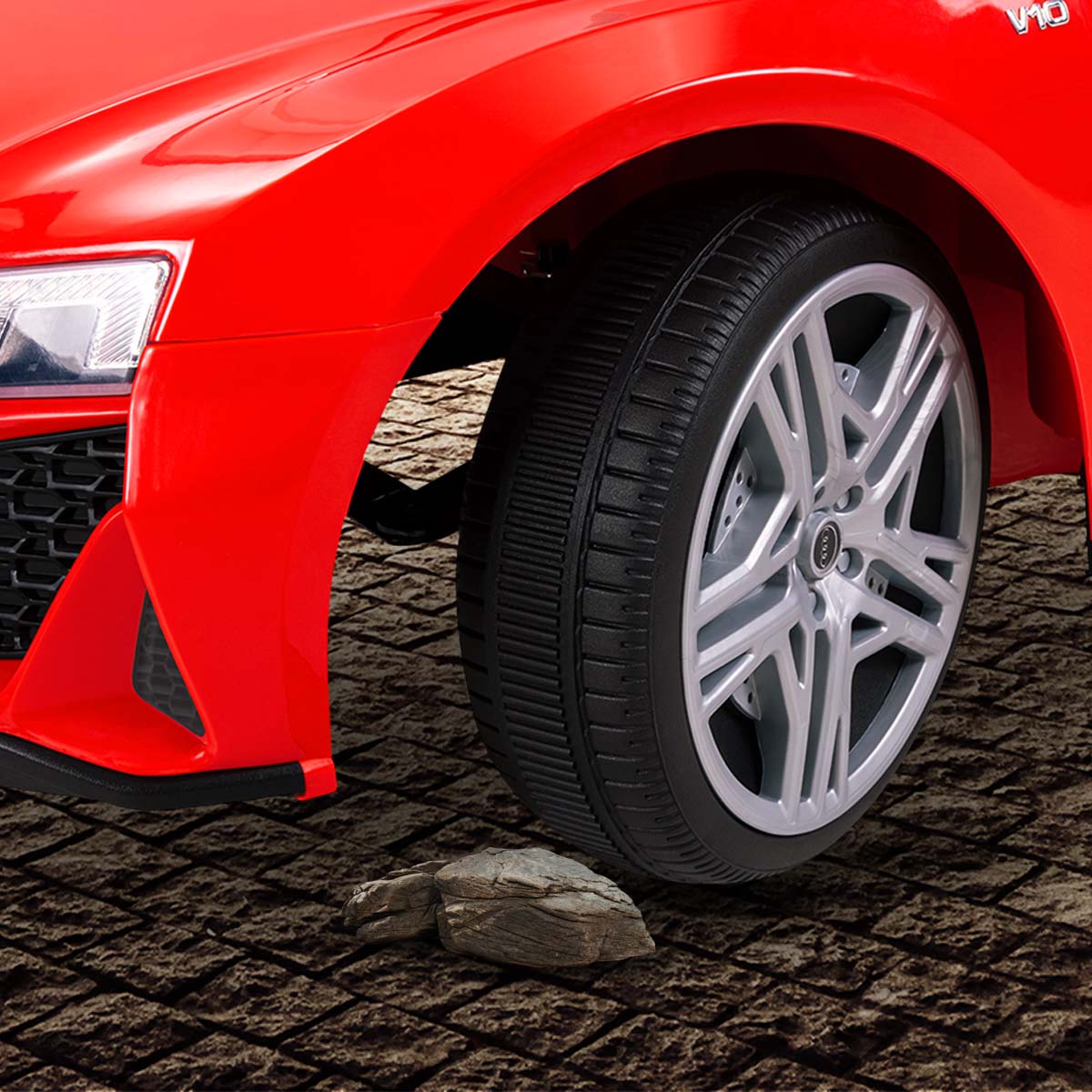 Kinder-Elektroauto Audi R8 Spyder lizenziert
