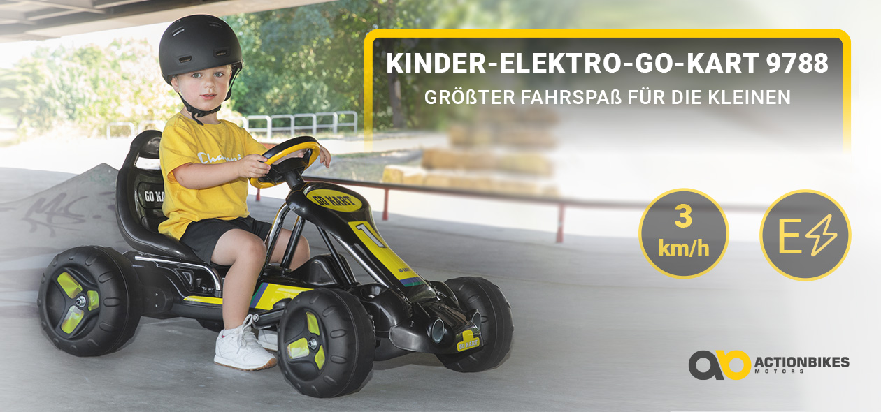 Kinder-Elektro-Go-Kart 9788: Actionbikes