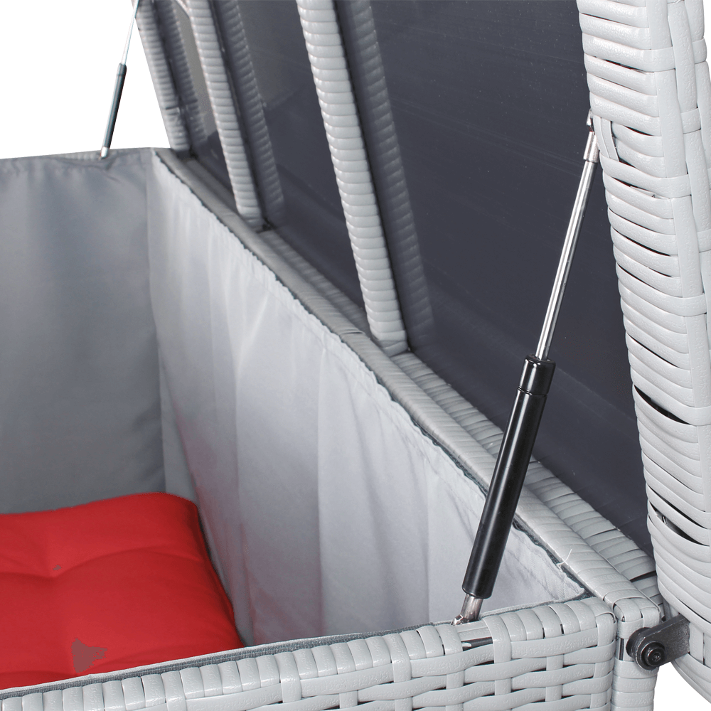 Polyrattan Auflagenbox Grande 950 Liter Polyrattan Auflagenbox Grande 950 Liter