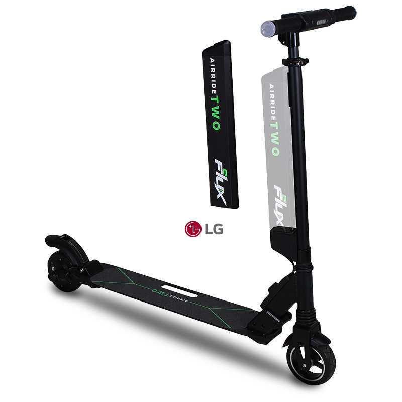eFlux Airride Two - Abnehmbarer LG Akku eFlux Airride Two