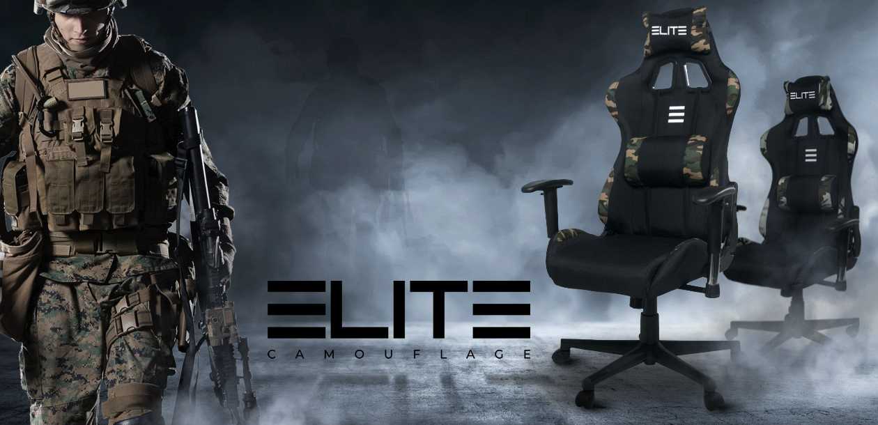 Elite Camo Gamingstuhl Elite Camo Gamingstuhl