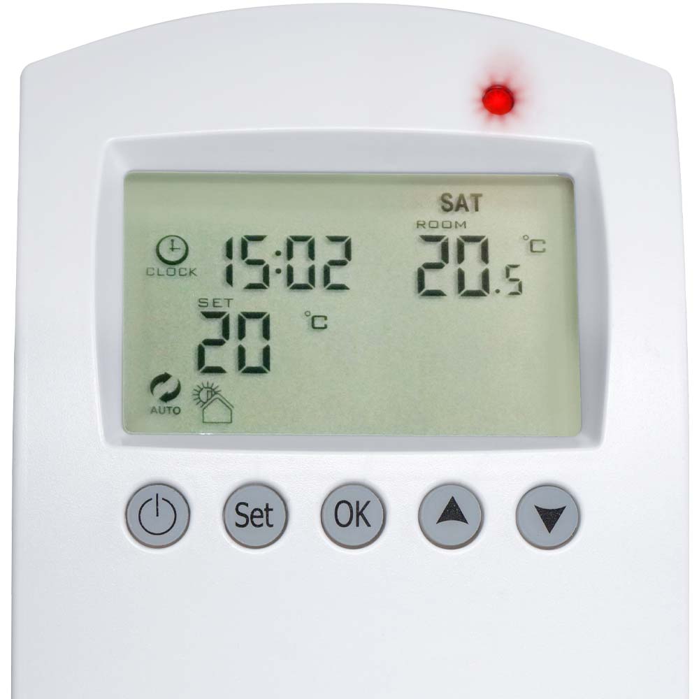 Heidenfeld Steckdosenthermostat HF-DT105, digitales Thermostat Heidenfeld Steckdosenthermostat HF-DT105, digitales Thermostat