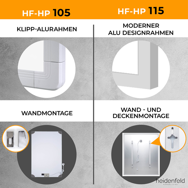 Heidenfeld Infrarotheizung HF-HP105 Heidenfeld Infrarotheizung HF-HP105