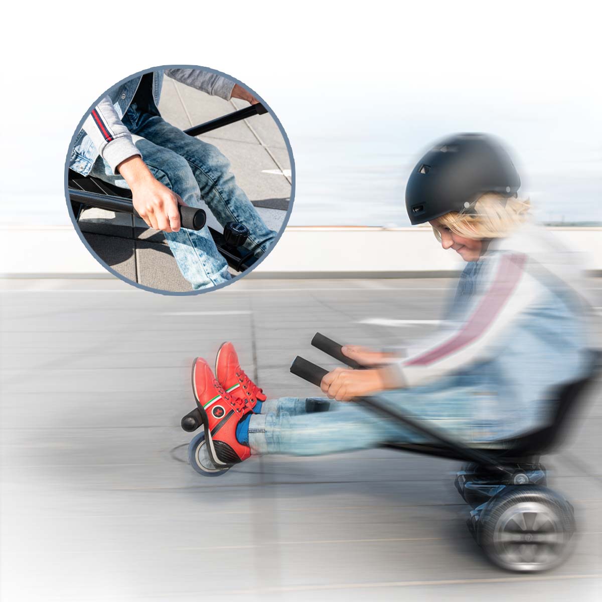 Original Robway Hoverseat für Hoverboard Original Robway Hoverseat für Hoverboard
