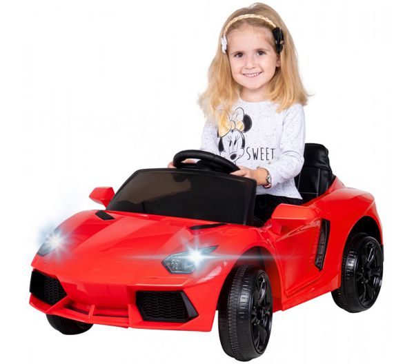 Sweiko Elektro-Kinderauto 2 x 45W Motoren, 2 Sitzer, 6 Räder, 3-8 km/h  Kinder Elektro Auto, Belastbarkeit 50 kg, 12V Elektroauto für Kinder mit