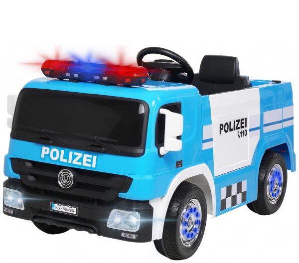 Polizei Feuerwehr Kinderauto 2-Sitzer Feuerwehr Polizei Kinder-Elektroauto 2-Sitzer hier anschauen