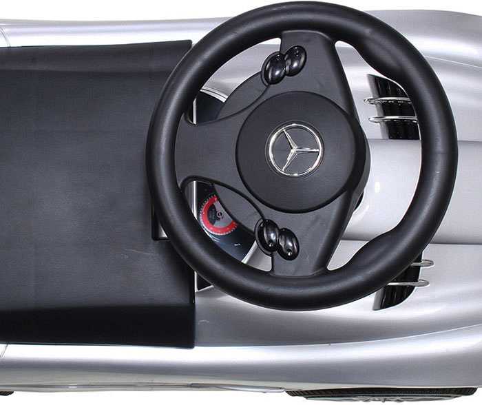 Kinder Rutschauto Mercedes SLR lizenziert - lackiert