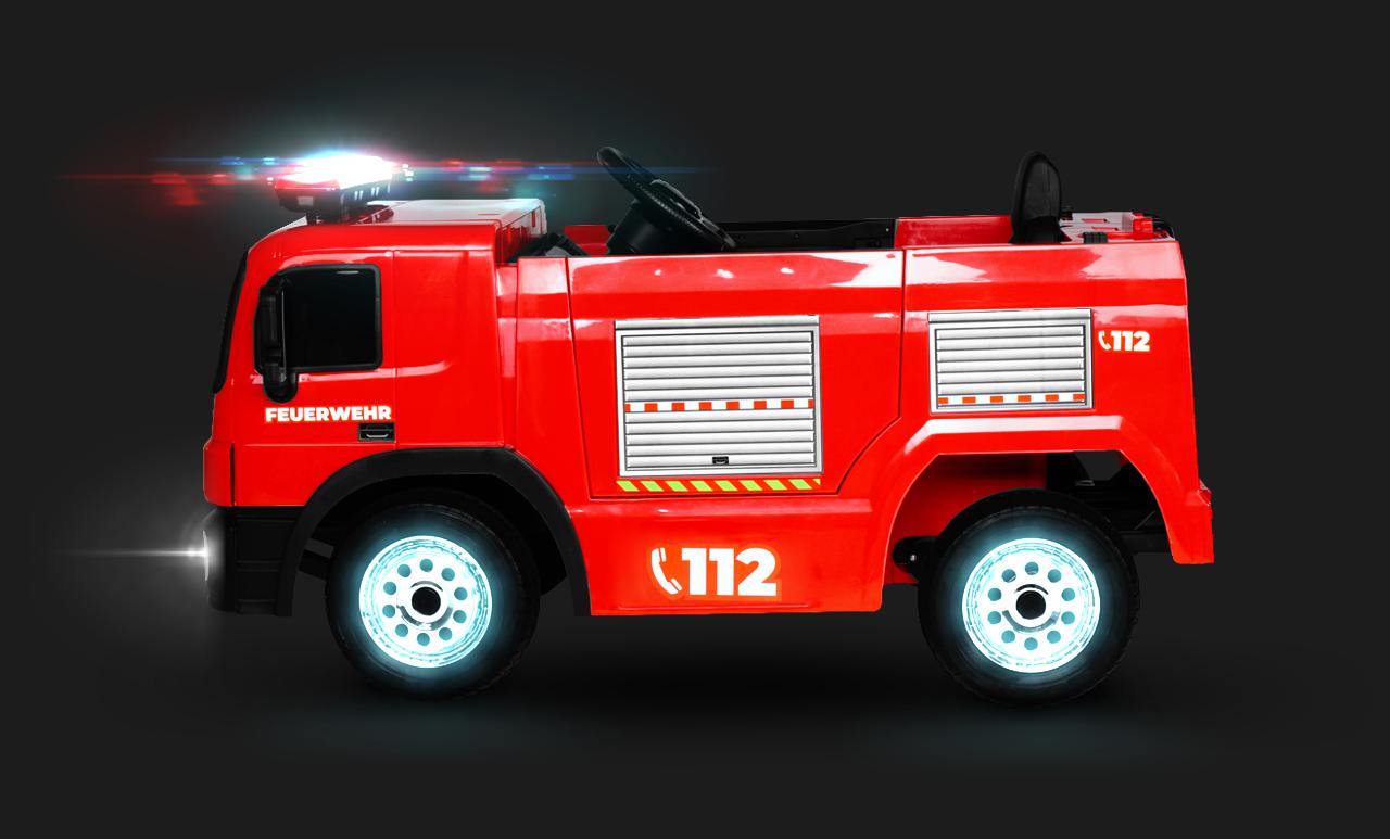 Kinder Elektroauto Feuerwehr SX1818