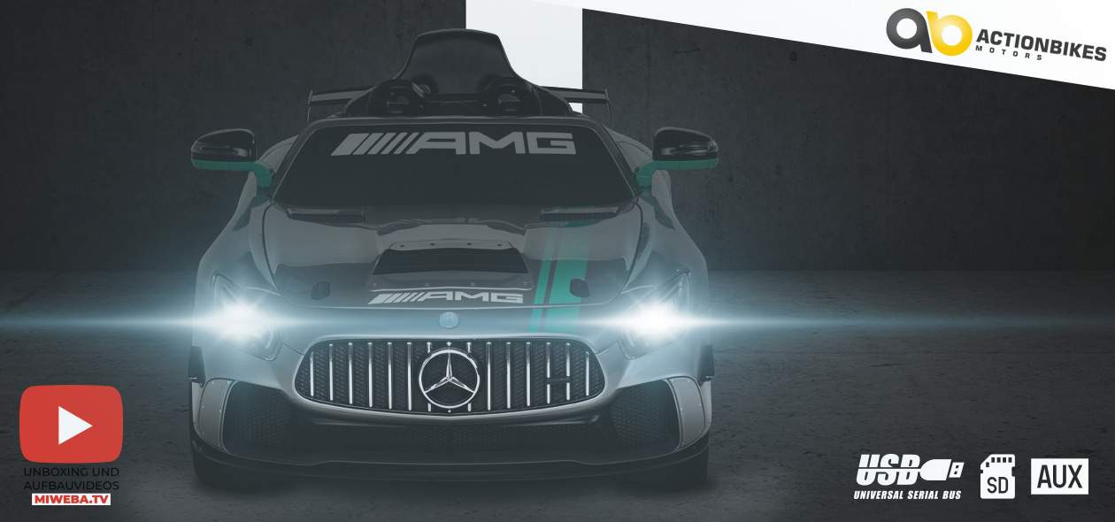Kinder Elektroauto Mercedes GT4 Lizenziert Kinder Elektroauto Mercedes GT4 Lizenziert