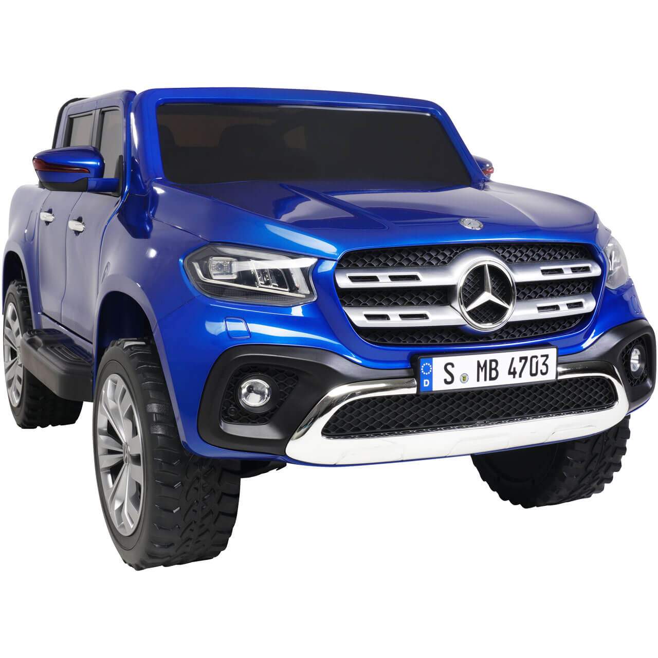 Kindermotorräder Galler - Elektro Kinderauto Mercedes X-Klasse Monster  Truck mit Lizenz 4x 35W 12V/14Ah