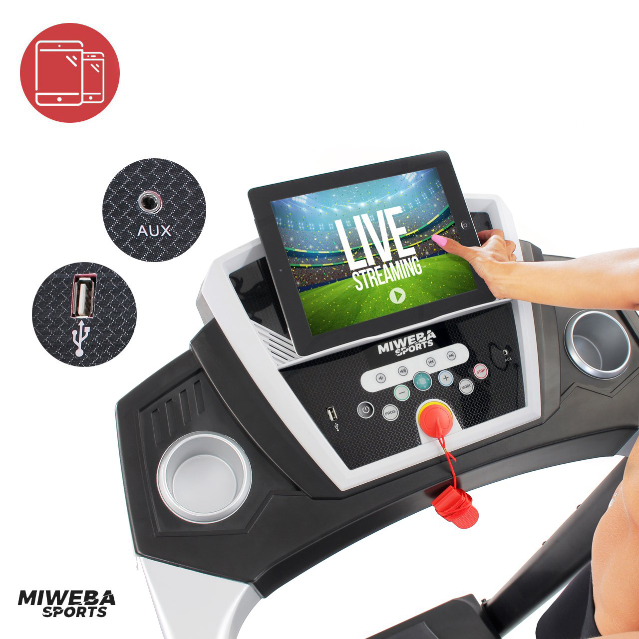 Miweba Sports Laufband Hometrack HT1000 Miweba Sports Laufband Hometrack HT1000