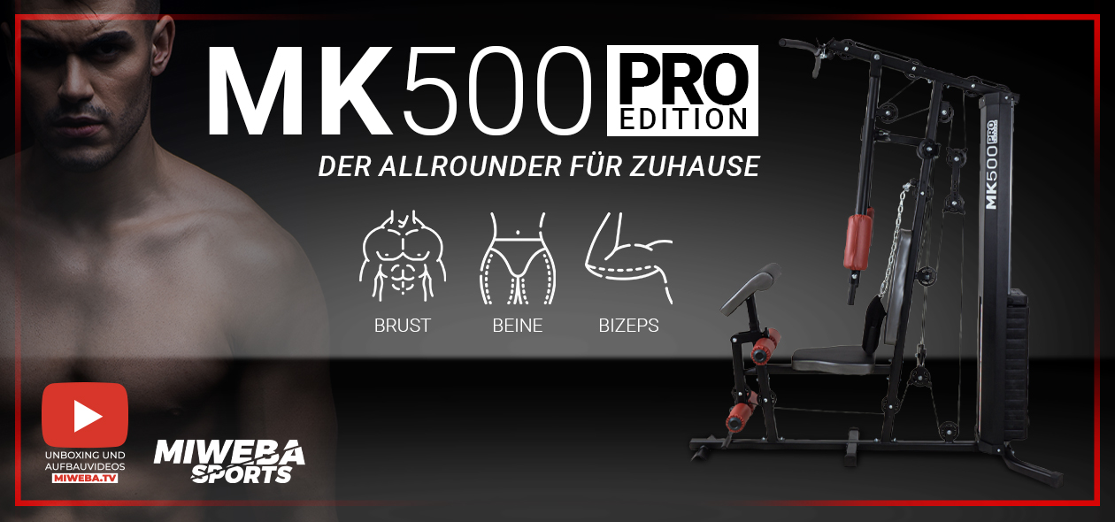 Miweba Sports 50in1-Kraftstation MK500 Pro Miweba Sports 50in1-Kraftstation MK500 Pro