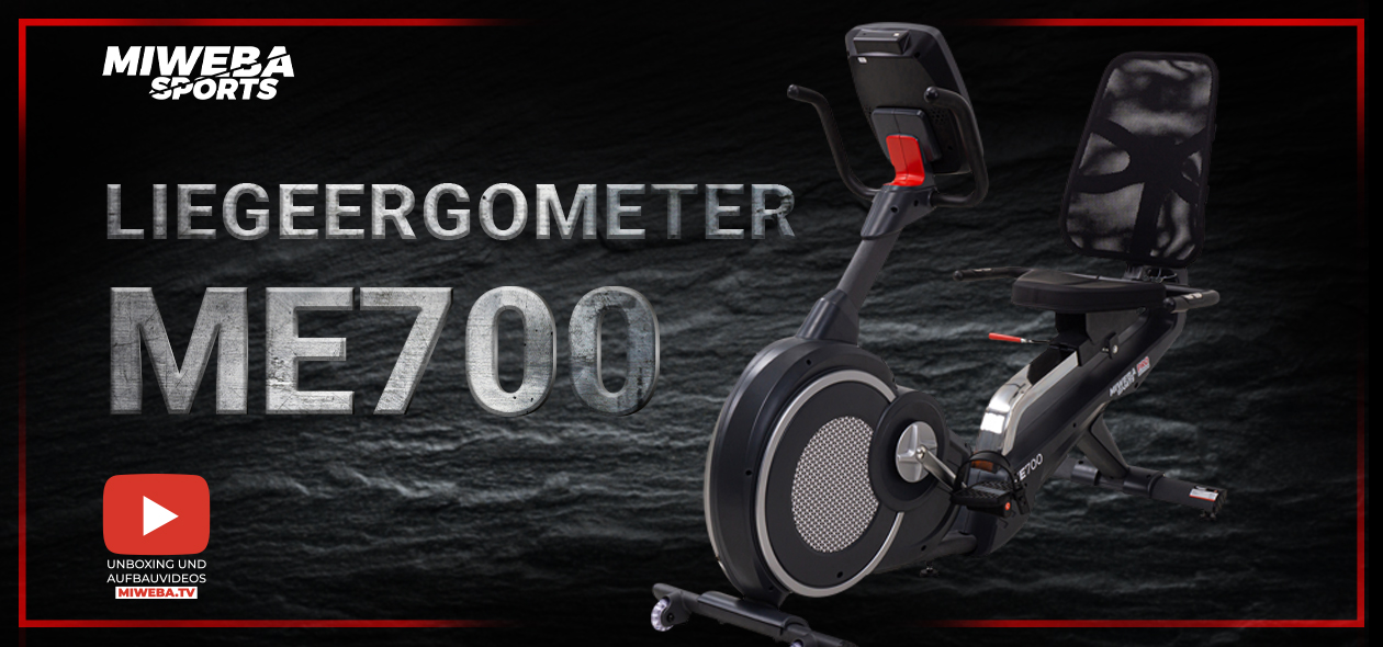 Miweba Sports Liegeergometer ME700 Miweba Sports Liegeergometer ME700