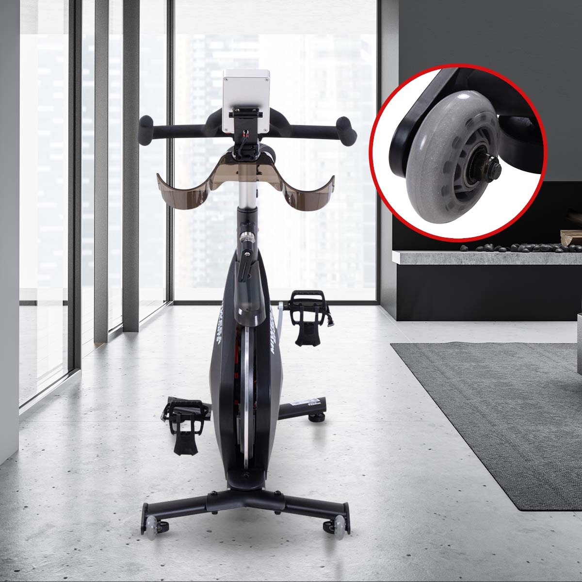 Cardio-Training an Ihren Lieblingsorten Miweba Sports Pro-Speedbike MS700