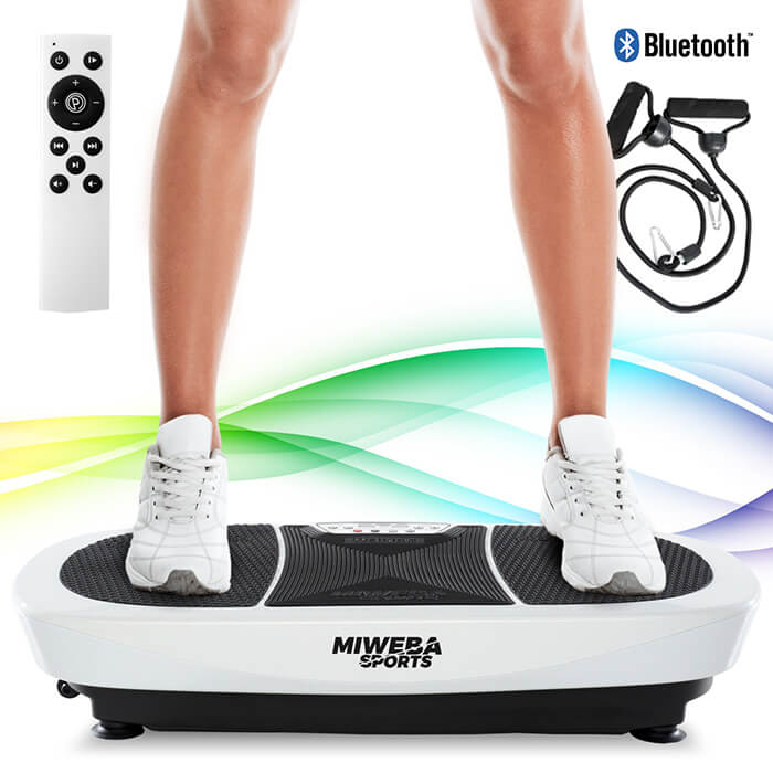 B-Ware Miweba Sports 2D Vibrationsplatte Fitness Vibrationstrainer gebraucht 
