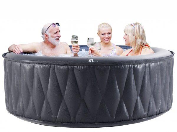 Garten-Whirlpool MSpa Premium Mont Blanc Outdoor-Whirlpool MSpa Premium Mont Blanc